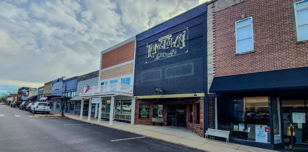 Gravette Arkansas downtown Benton County NWA